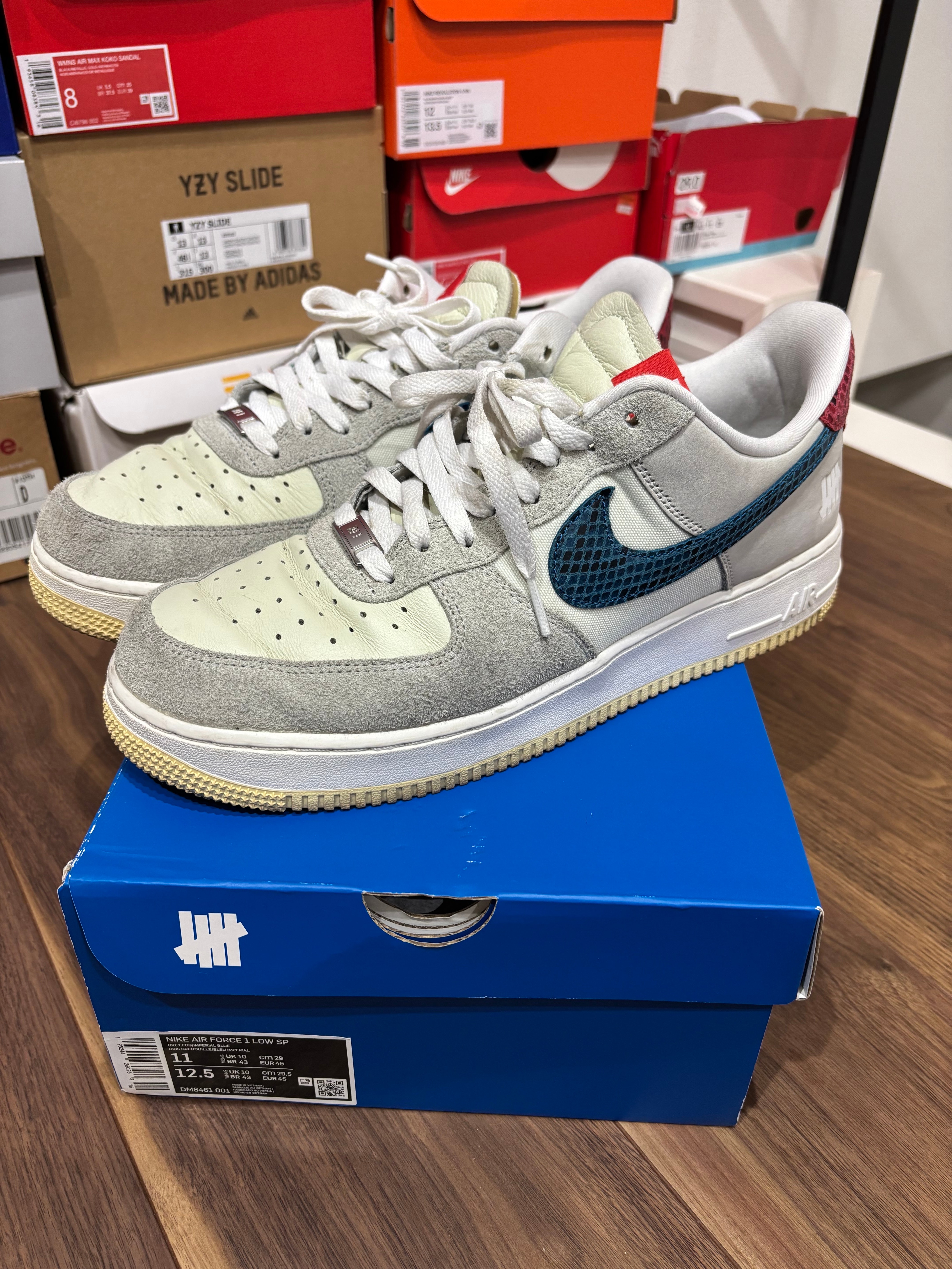 UNDEFEATED × Nike Air Force 1 Low "White"