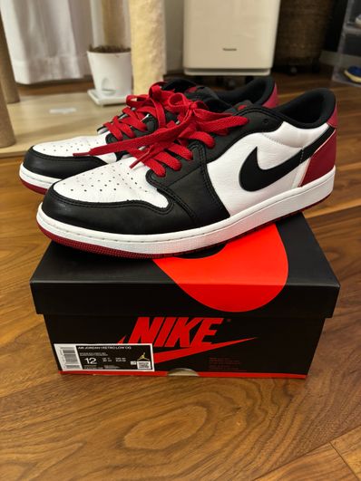 Nike Air Jordan 1 Retro Low OG "Black Toe"