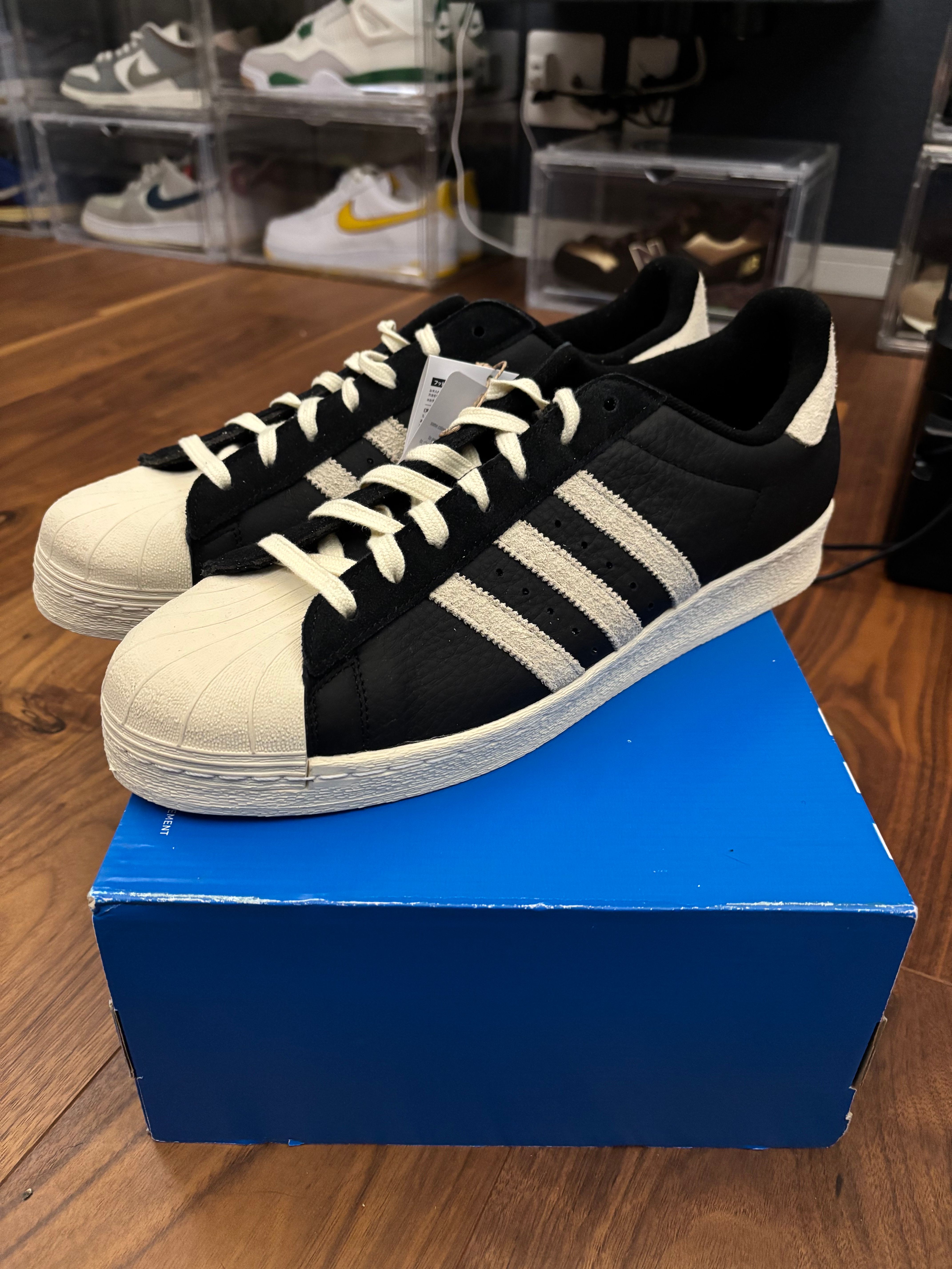 adidas Superstar 82 "Core Black/Alumina/Cream White"