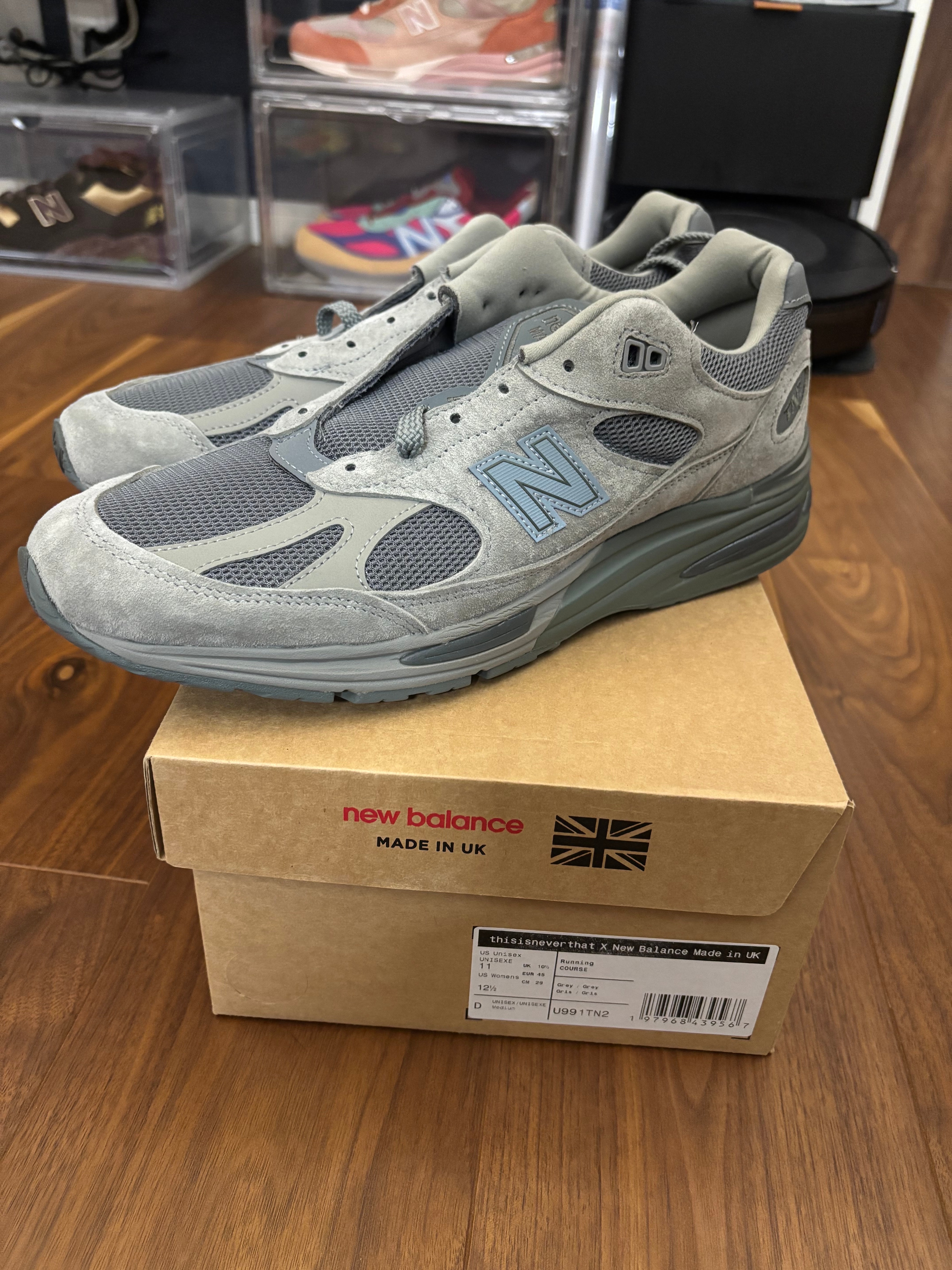 thisisneverthat × New Balance 991V2 "Gray"