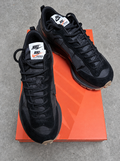sacai × Nike Vapor Waffle "Black Gum"