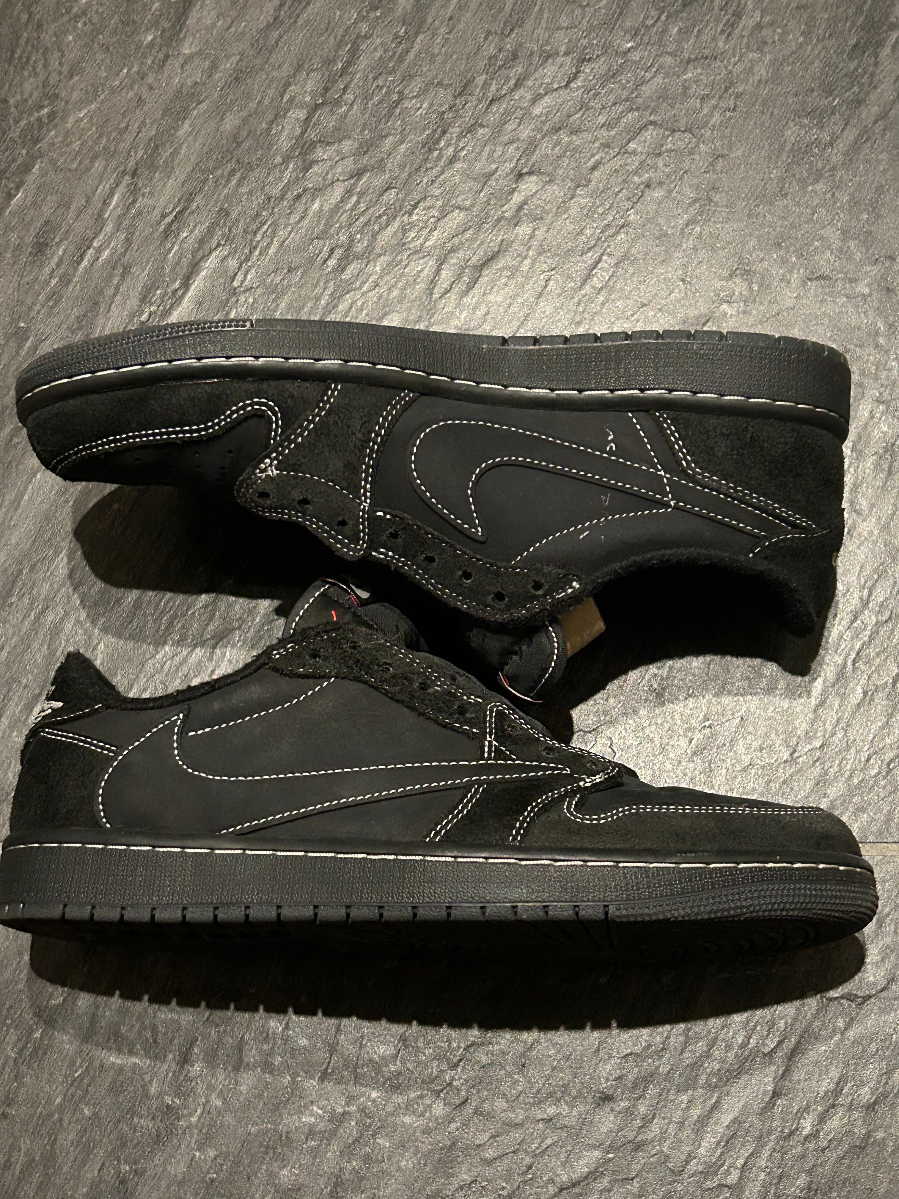 Travis Scott × Nike Air Jordan 1 Low OG SP "Black Phantom"