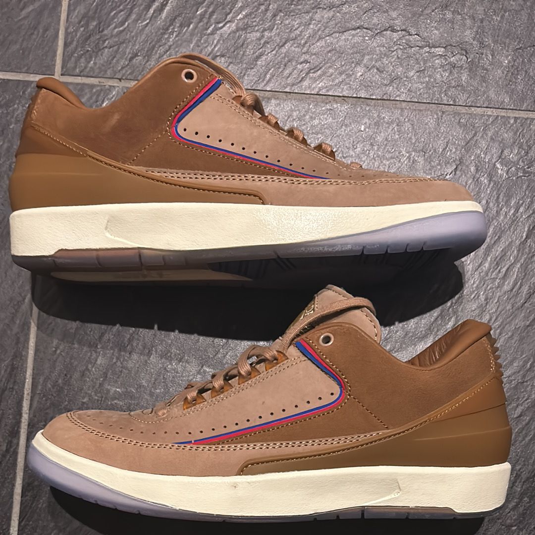 Two 18 × Nike Air Jordan 2 Low "Tan"