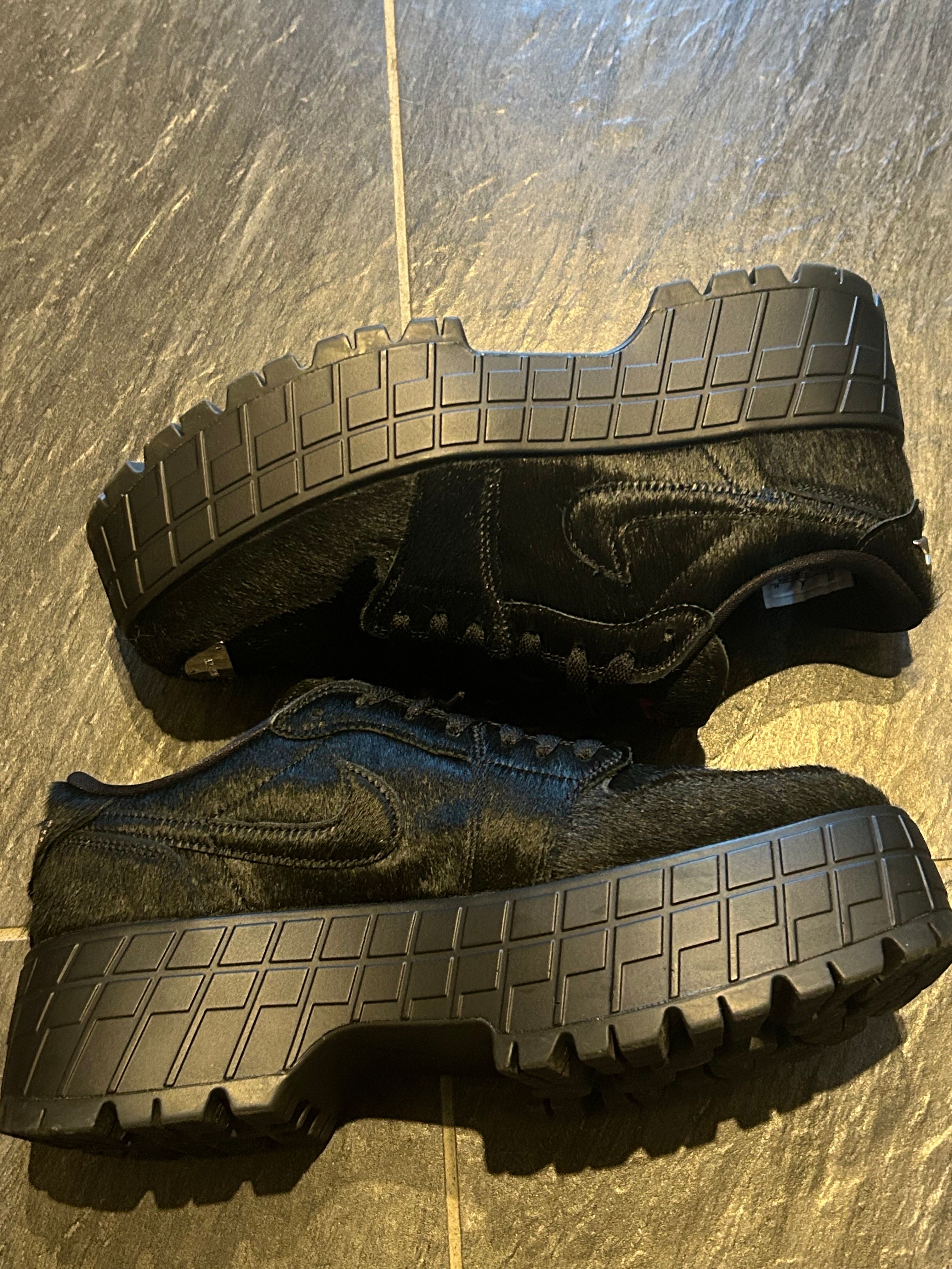 Nike Women's Air Jordan 1 Brooklyn Low "Black"