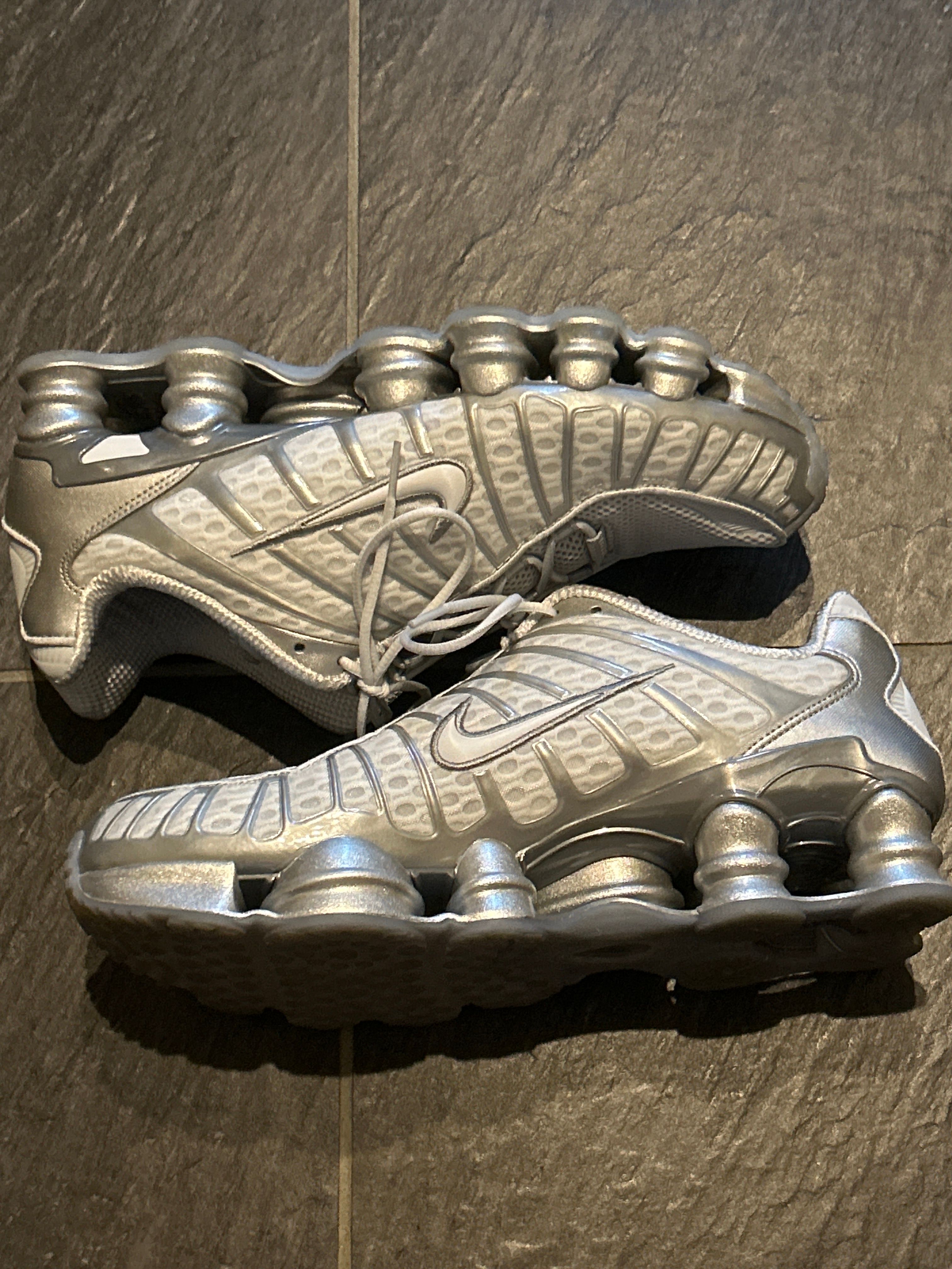 Nike Women's Shox TL "Pure Platinum and Metallic Silver"