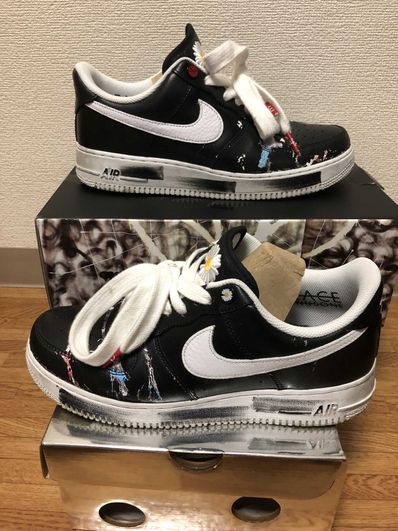 PEACEMINUSONE × Nike Air Force 1 Low Para Noise "Black" / G-DRAGON