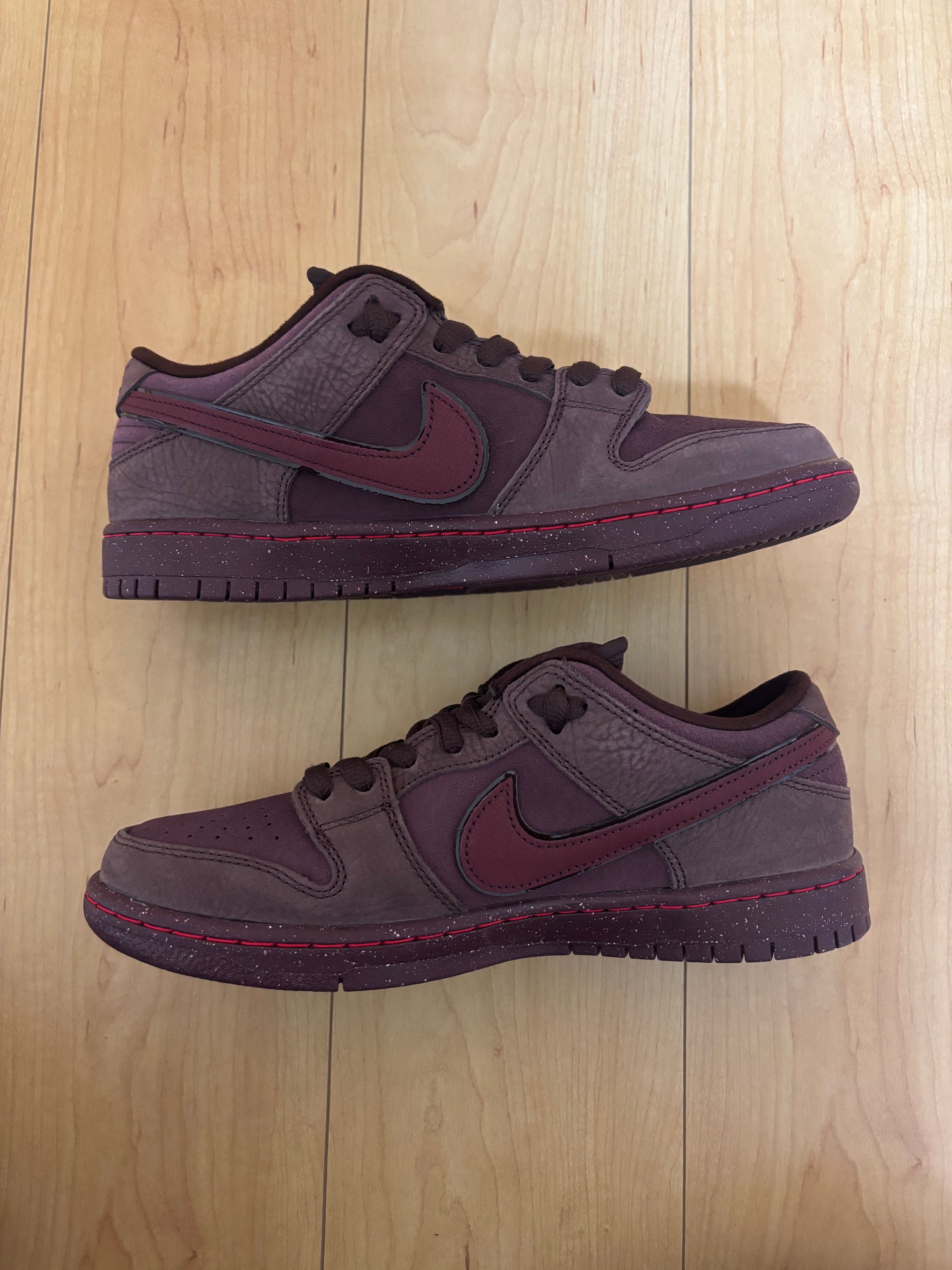 Nike SB Dunk Low PRM City of Love "Burgundy"