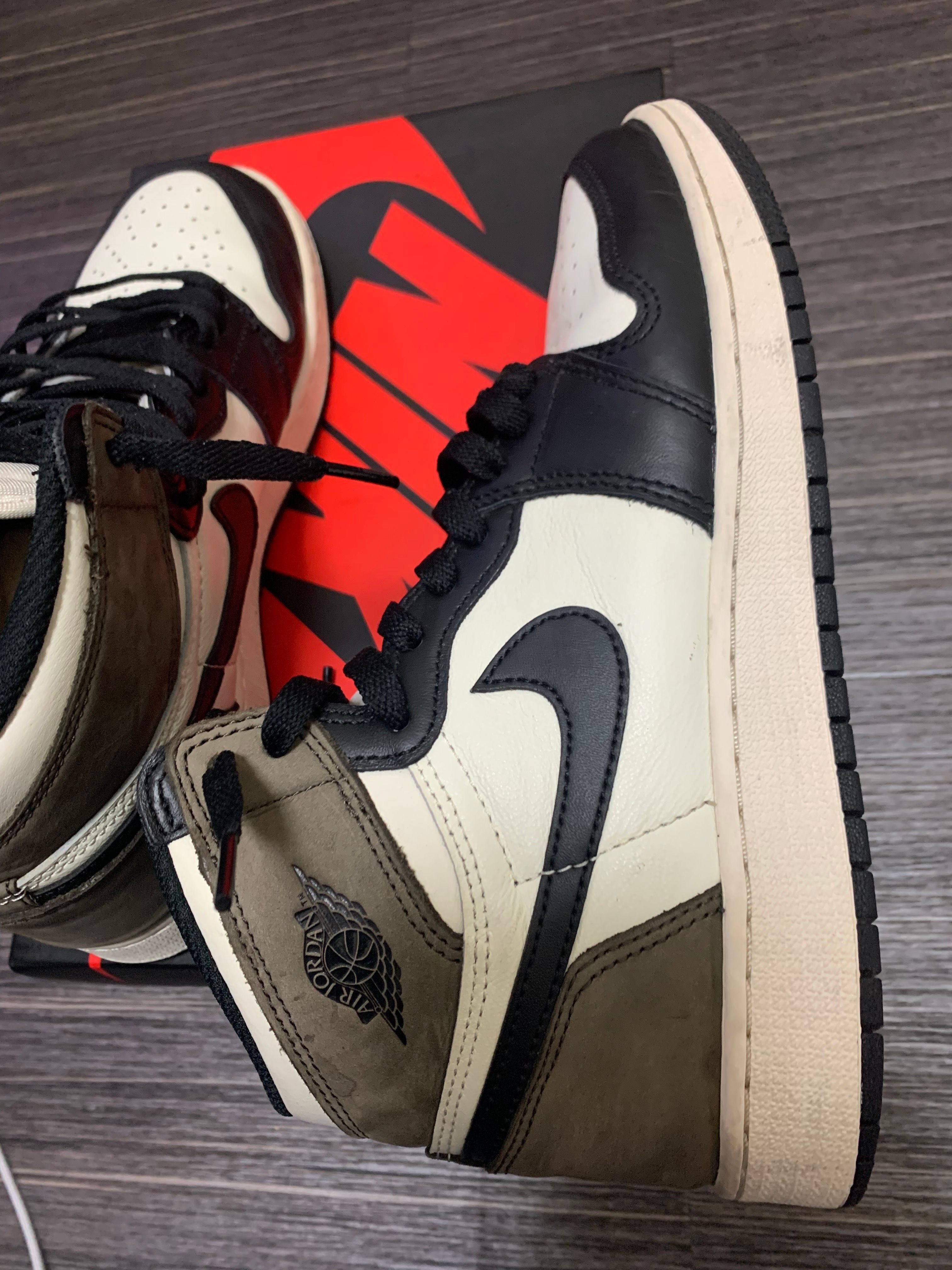 Nike GS Air Jordan 1 High OG "Sail/Dark Mocha/Black"