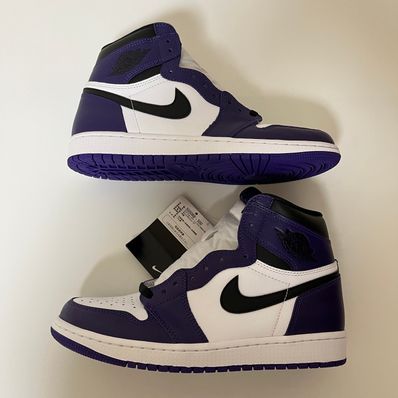 Nike Air Jordan 1 Retro High OG "Court Purple White/Black" (2020)