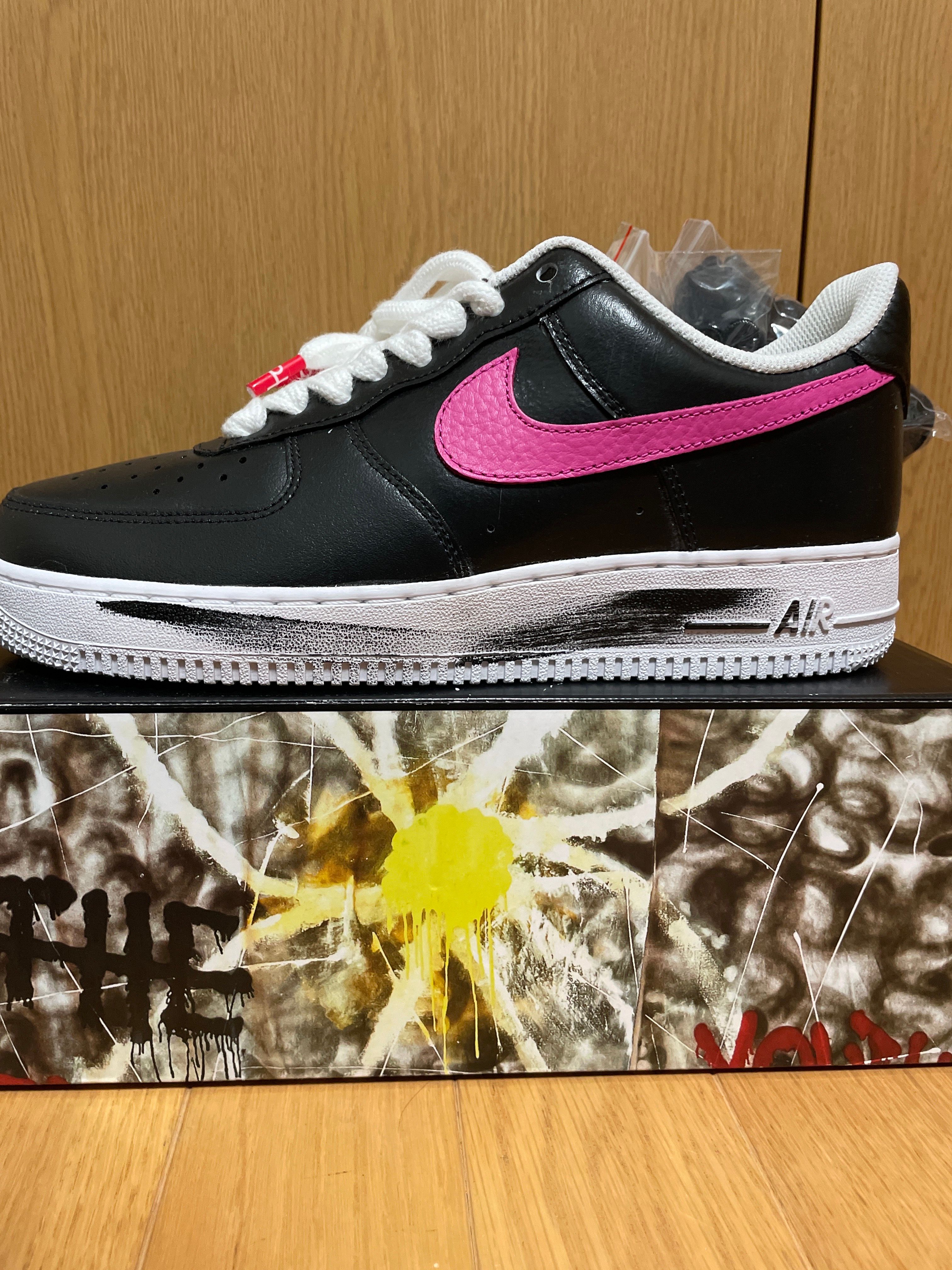 PEACEMINUSONE × Nike Air Force 1 Low '07 Para-Noise 3.0 "Black and Multi-Color" / G-DRAGON