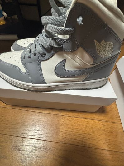 Nike Women's Air Jordan 1 Mid "Grey/Sail"