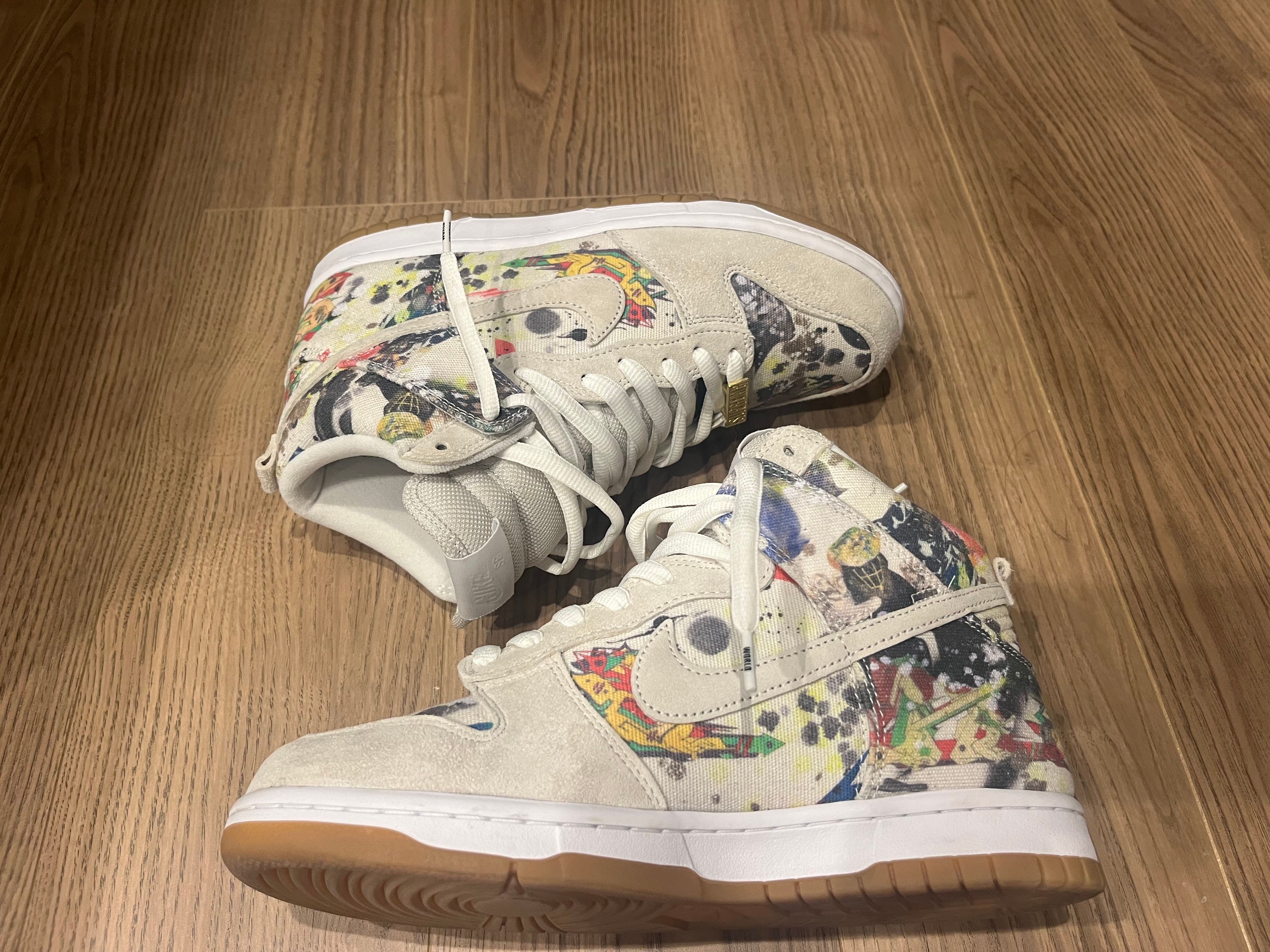 Supreme × Nike SB Dunk High "Rammellzee"