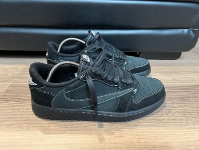 Travis Scott × Nike Air Jordan 1 Low OG SP "Black Phantom"