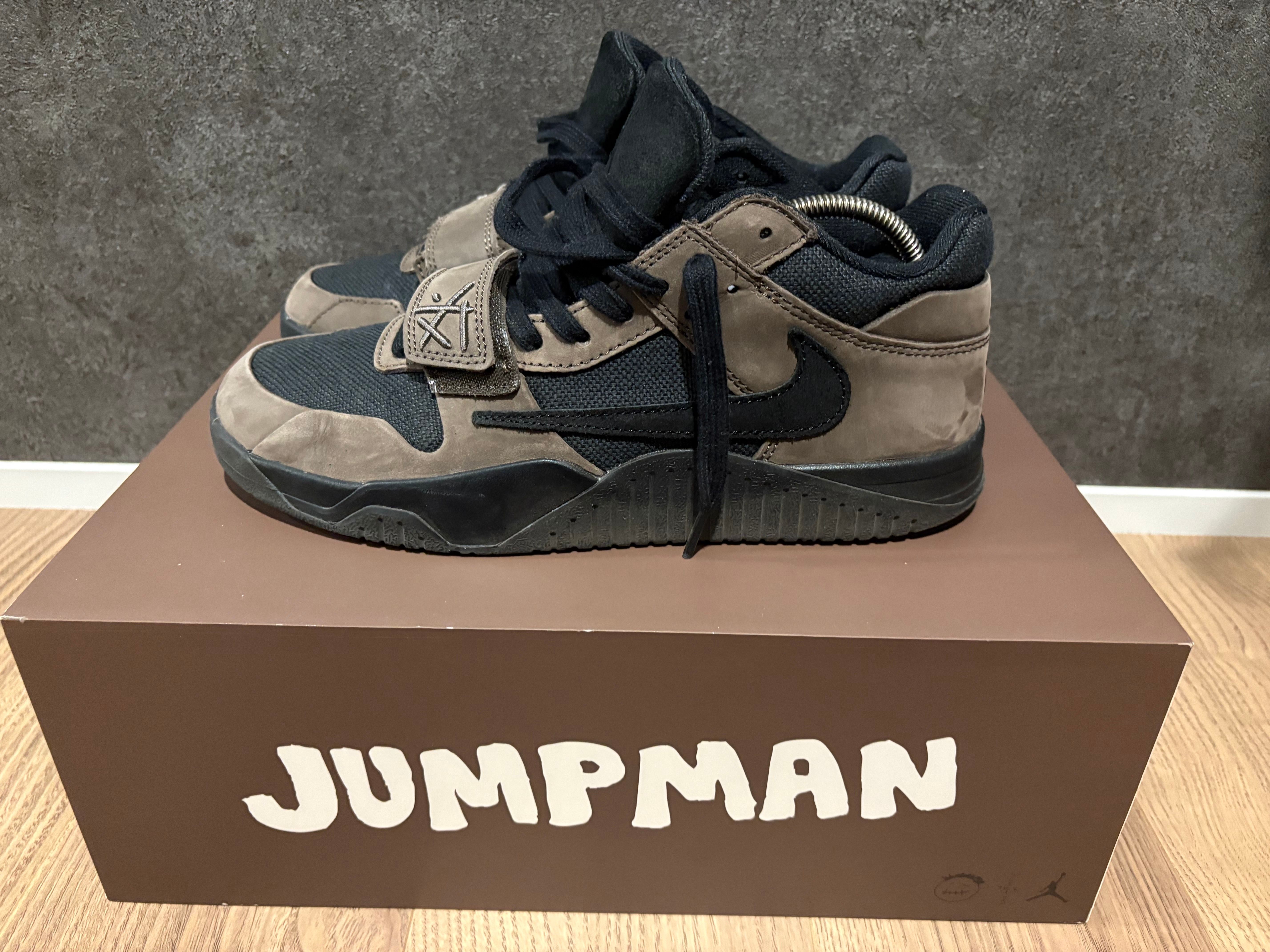 Travis Scott × Nike Jordan Jumpman Jack TR CJ1 T-Rexx "Black and Dark Mocha"