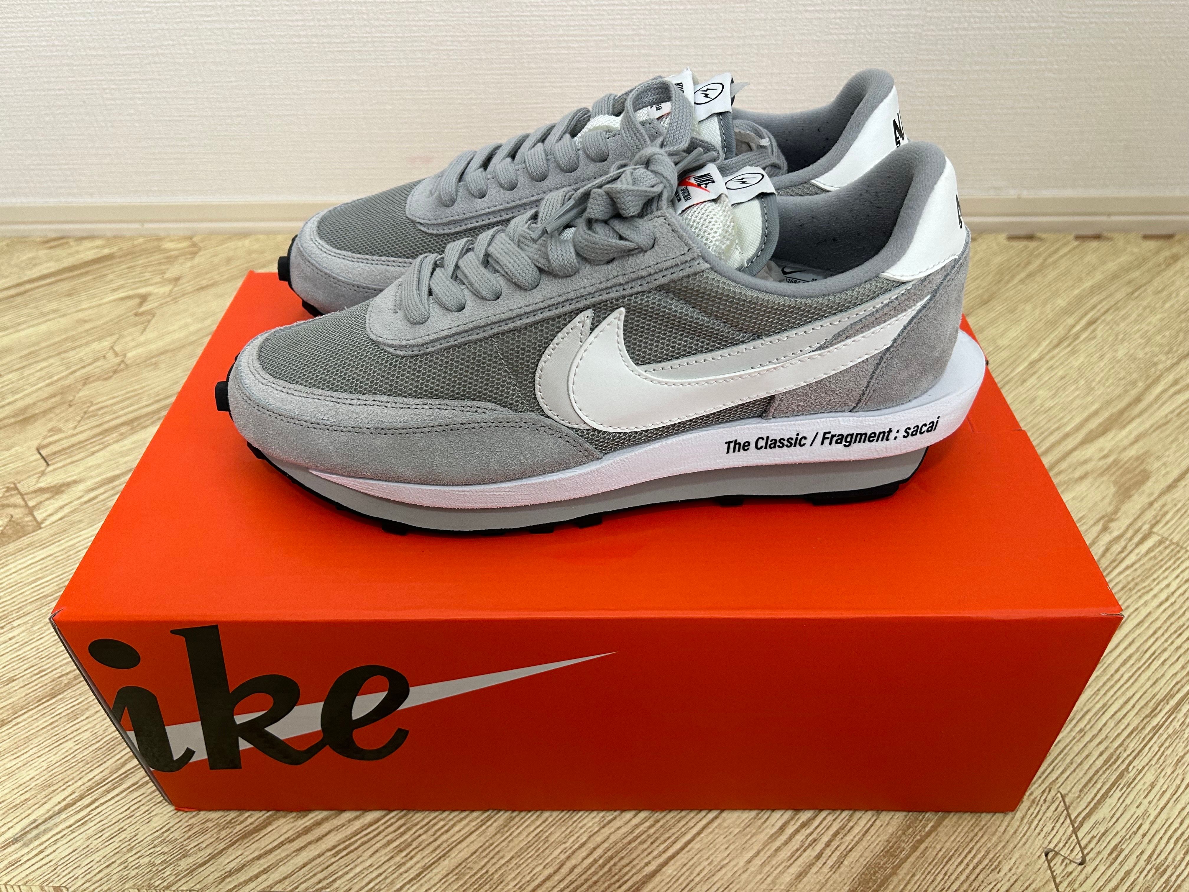 Fragment × sacai × Nike LD Waffle "Light Smoke Grey"