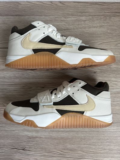 Travis Scott × Nike Jordan Jumpman Jack TR "Sail and Dark Mocha"