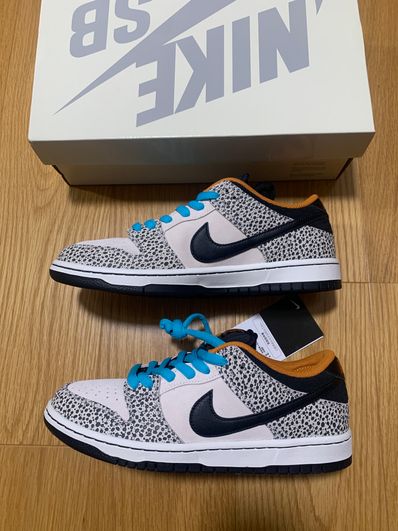 Nike SB Dunk Low Pro Electric Safari "Phantom and Black"