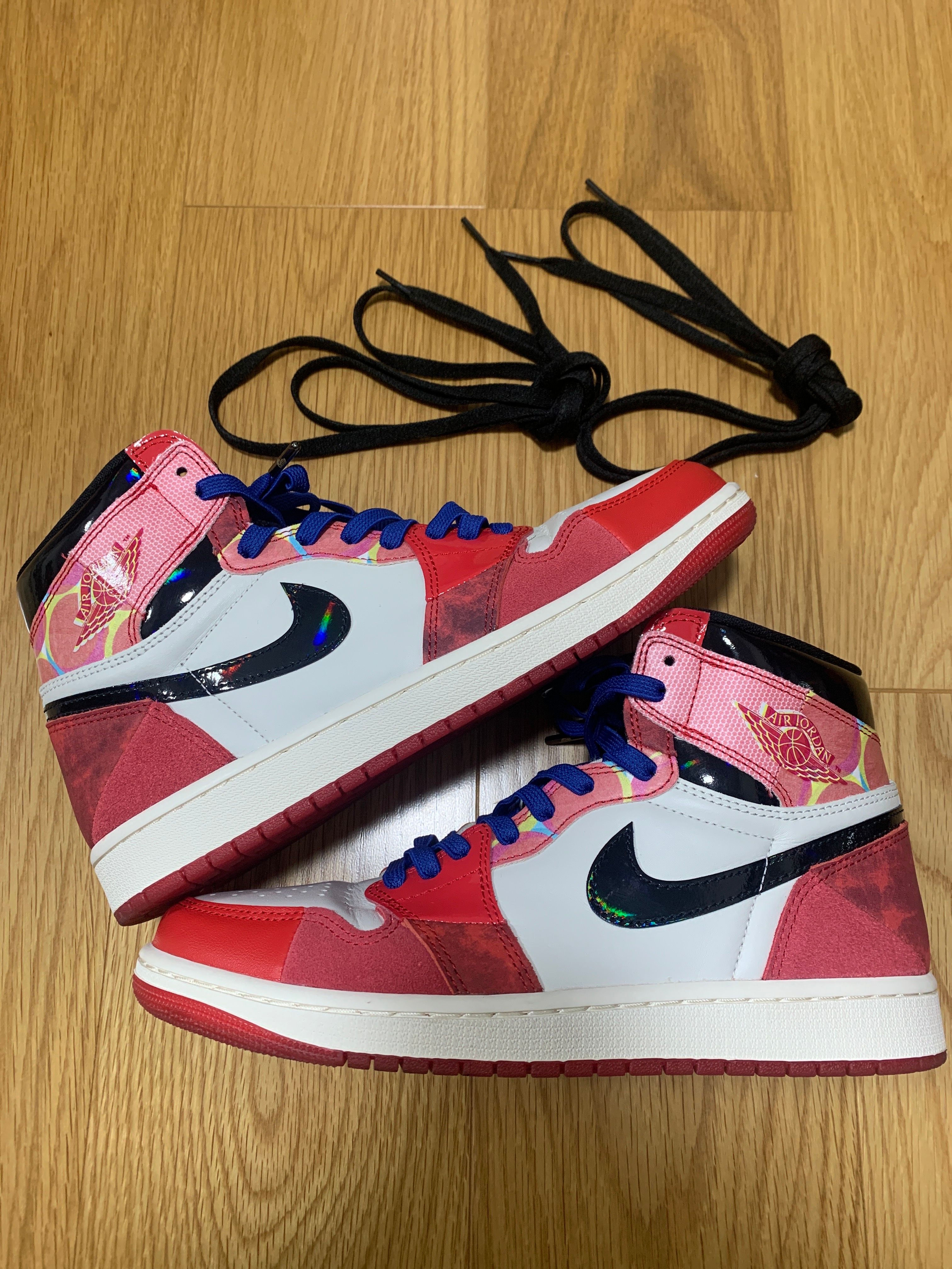 Spider-Man × Nike Air Jordan 1 Retro High OG SP "Spider-Man: Across the Spider-Verse/University Red"