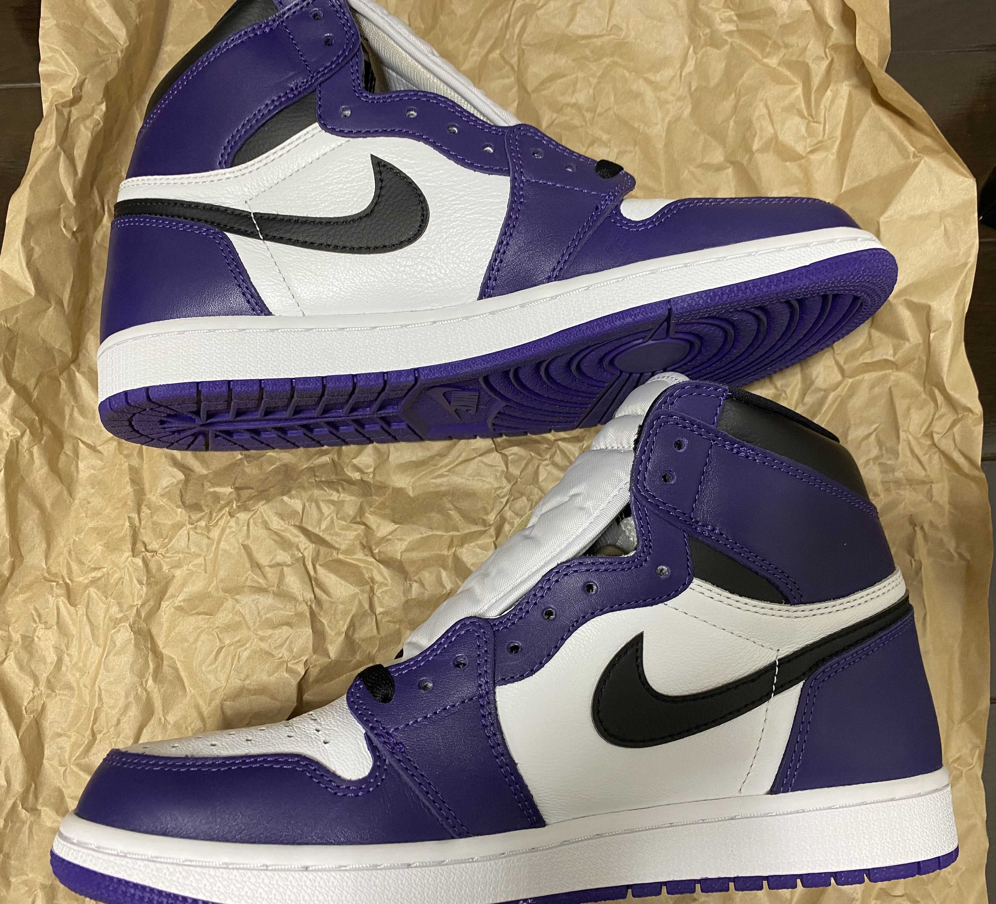 Nike Air Jordan 1 Retro High OG "Court Purple White/Black" (2020)   