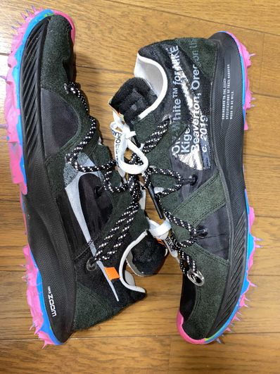 Off-White × Nike Women's Zoom Terra Kiger 5 "Black"