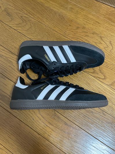 adidas Samba OG "Core Black/Cloud White/Gum"
