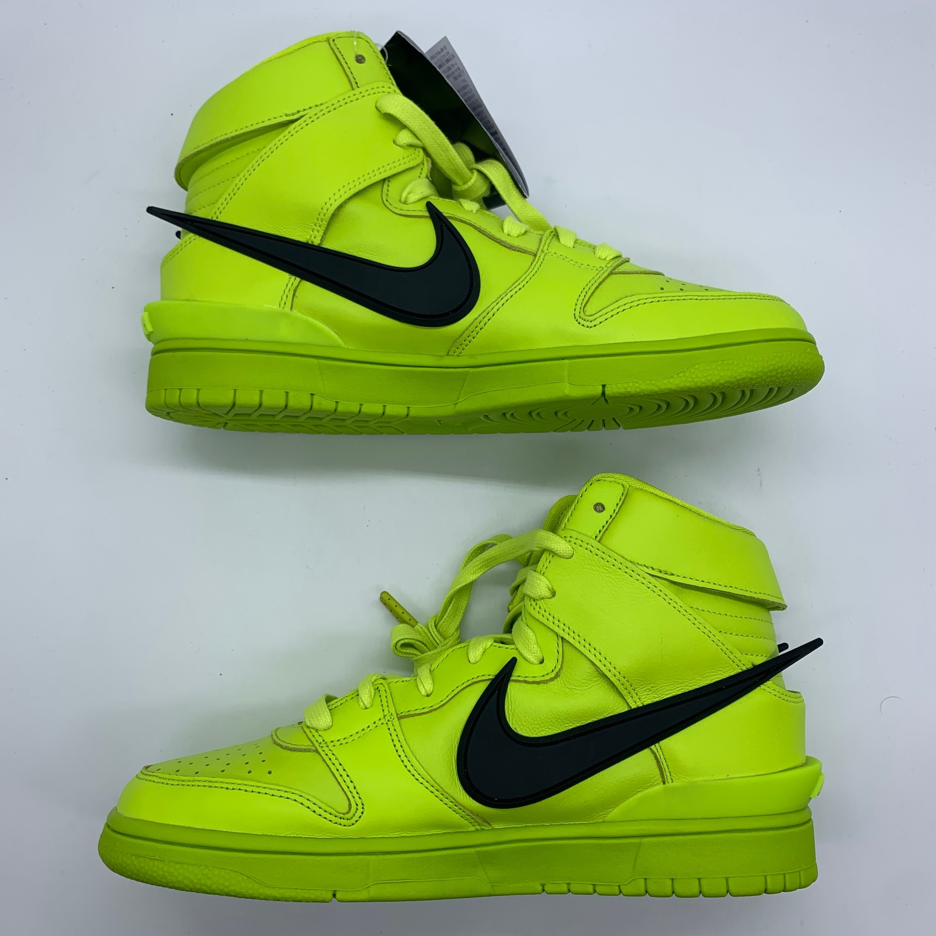 AMBUSH × NIKE DUNK HIGH "FLASH LIME"