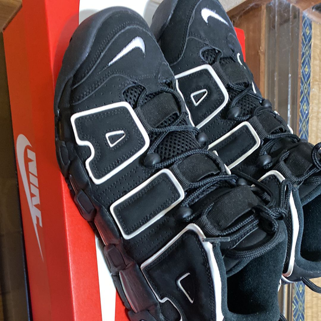 Nike Air More Uptempo "Black/White"(2020)