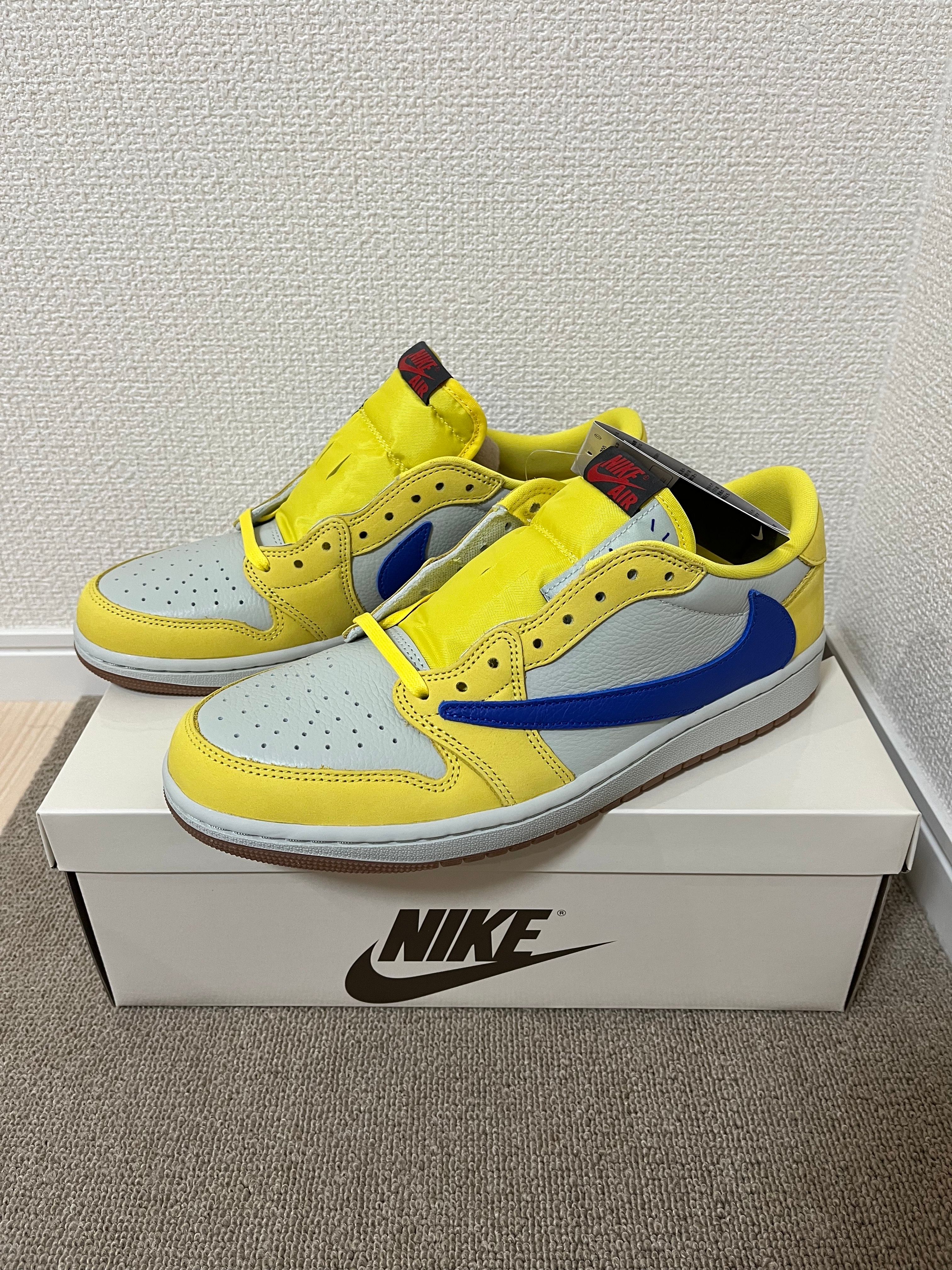 Travis Scott × Nike Women's Air Jordan 1 Retro Low OG "Canary"
