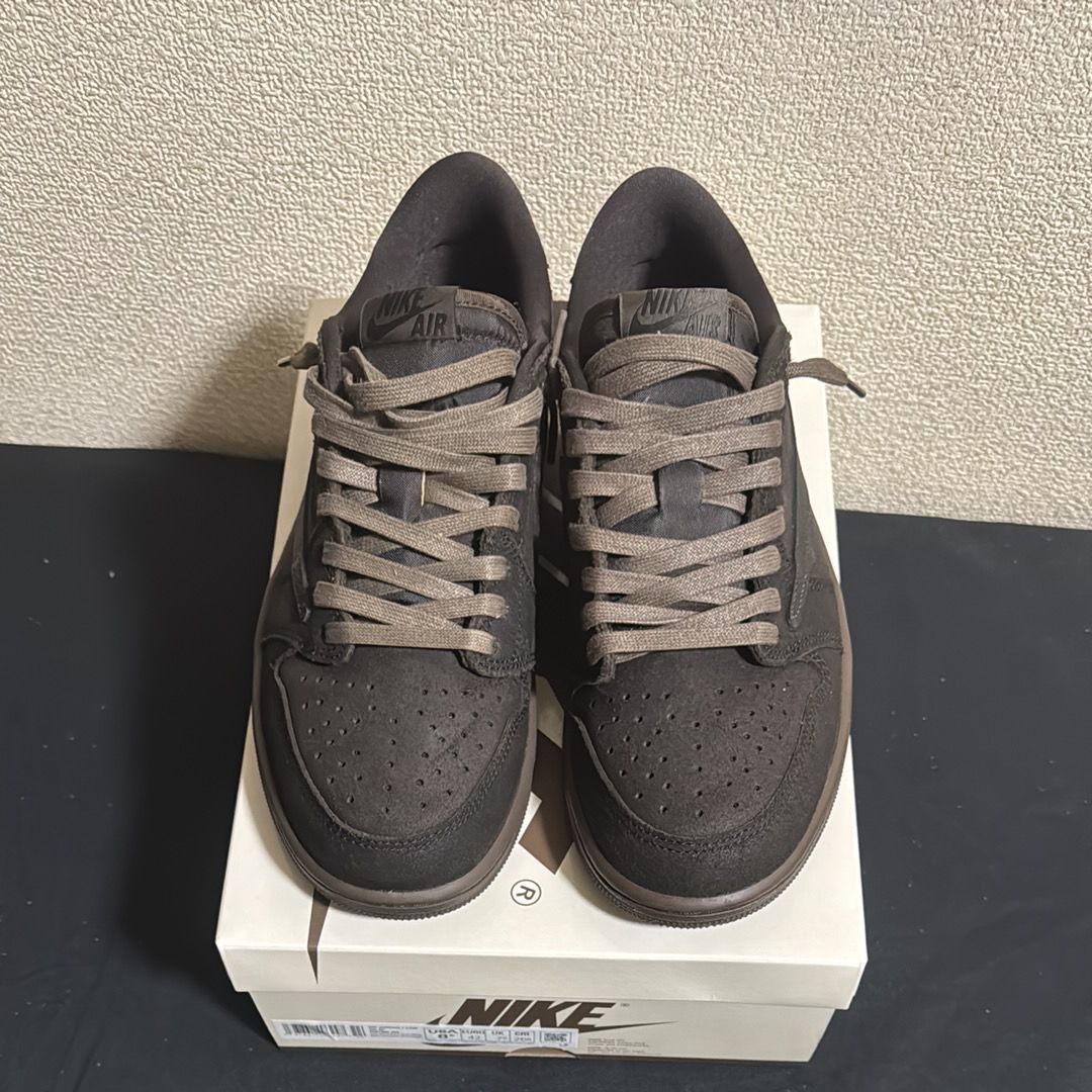 Travis Scott × Nike Air Jordan 1 Low OG SP "Velvet Brown and Dark Mocha"