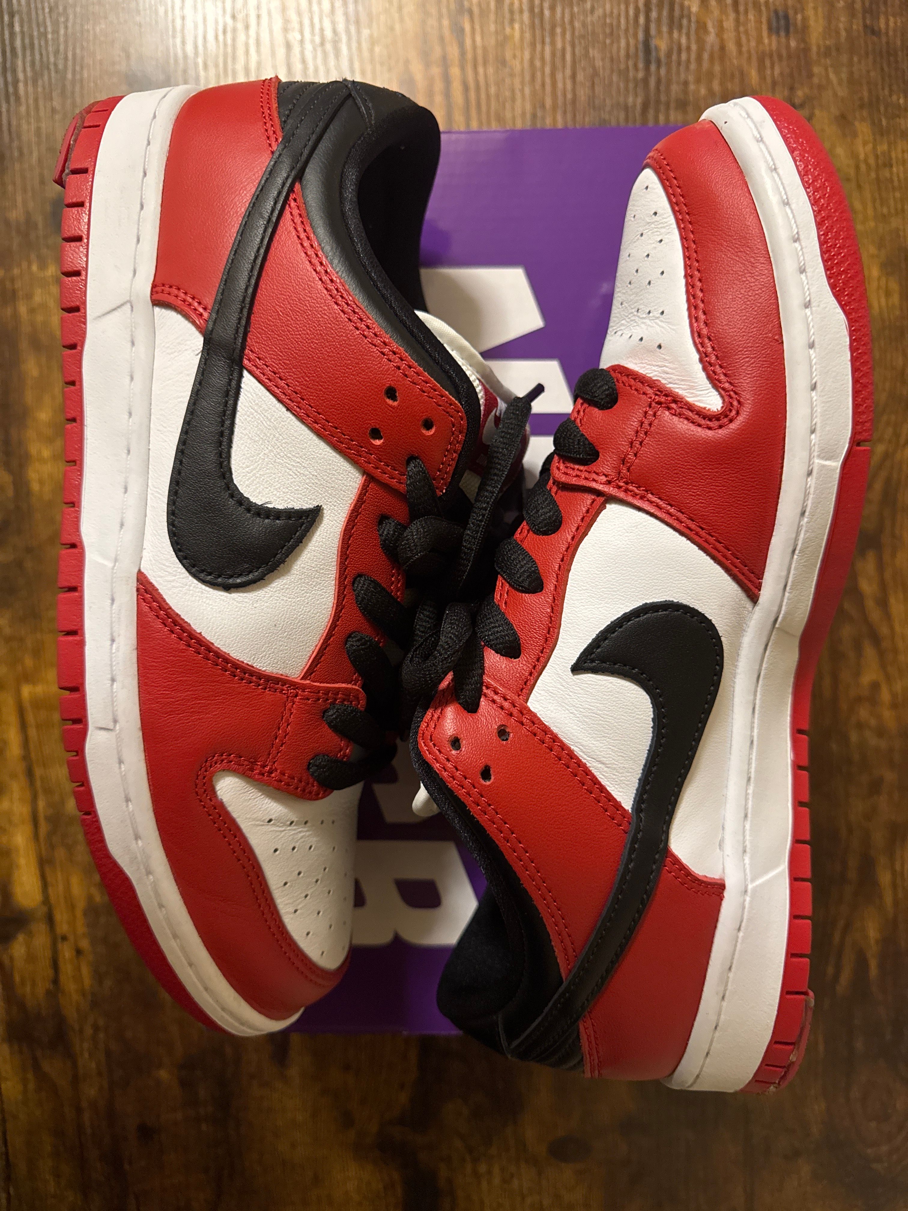 Nike SB Dunk Low Pro "J-Pack Chicago/Varsity Red and White"