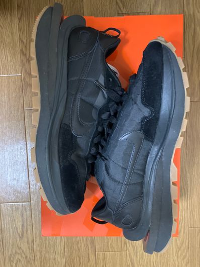 sacai × Nike VaporWaffle "Black Gum"