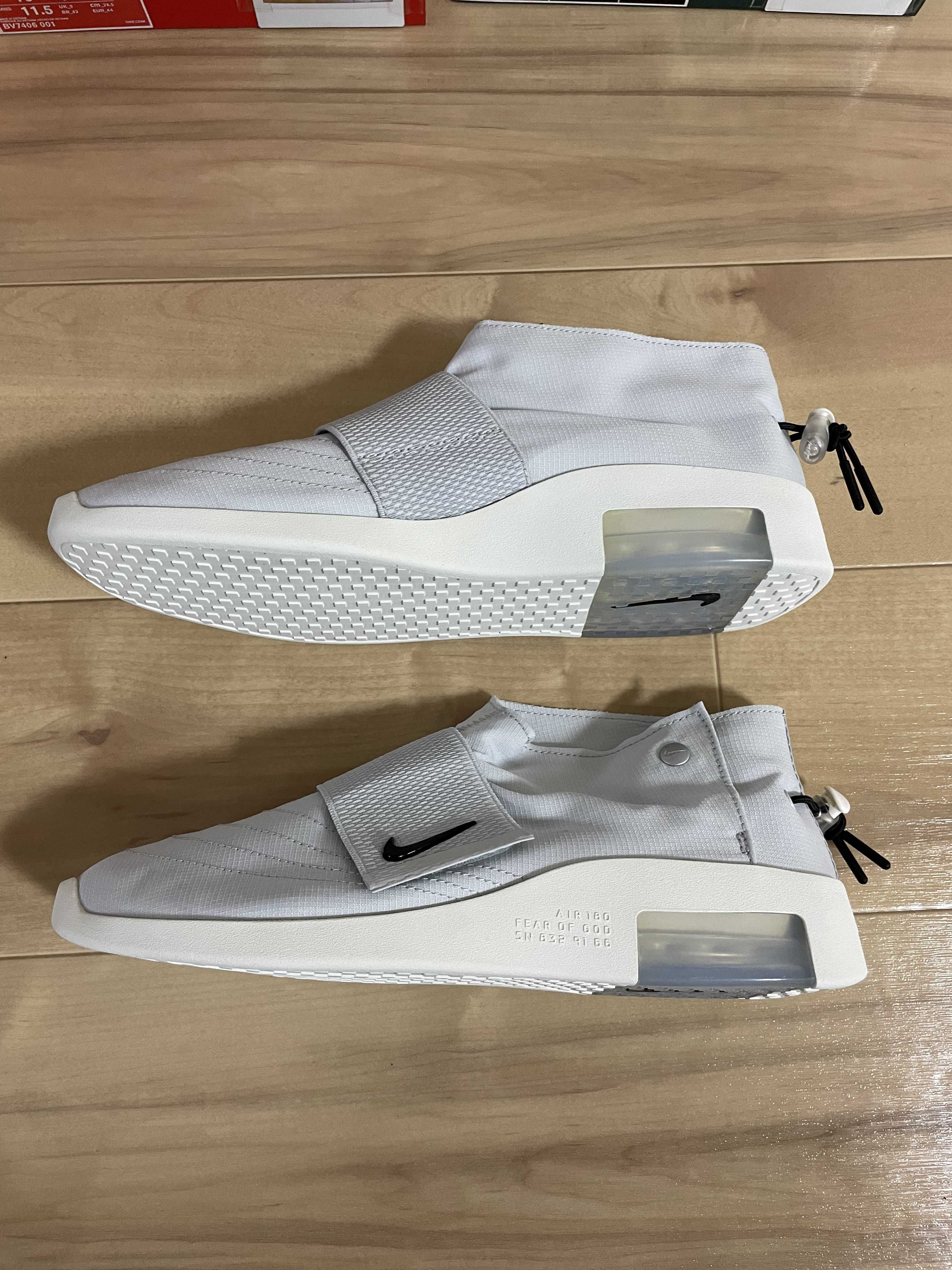 Fear Of God × Nike Air Moccasin "Pure Platinum"