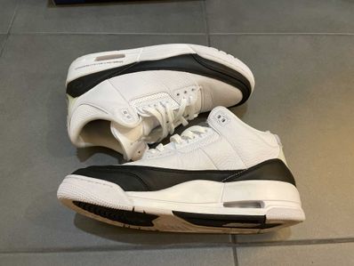 Fragment × Nike Air Jordan 3 "White/Black"