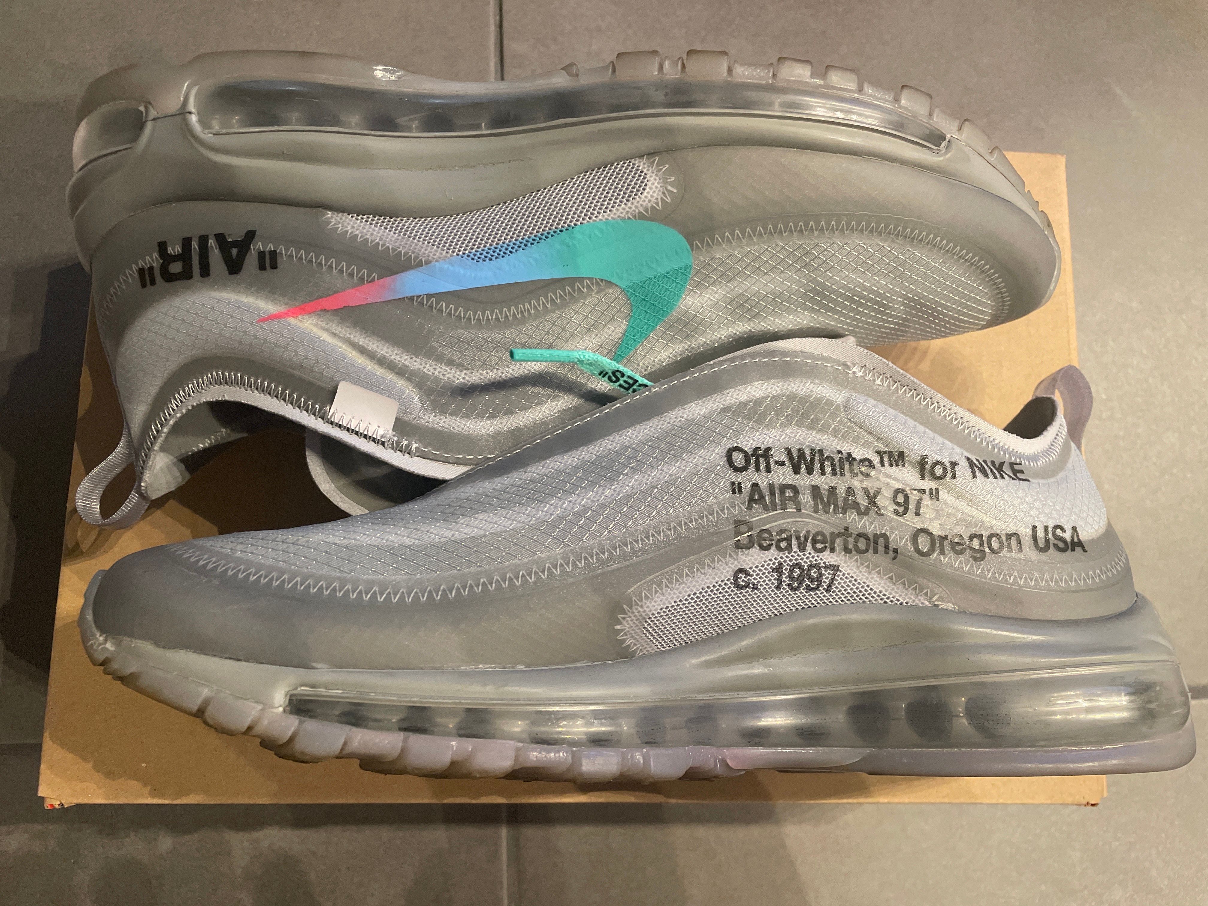 Off-White × Nike Air Max 97 "Grey"