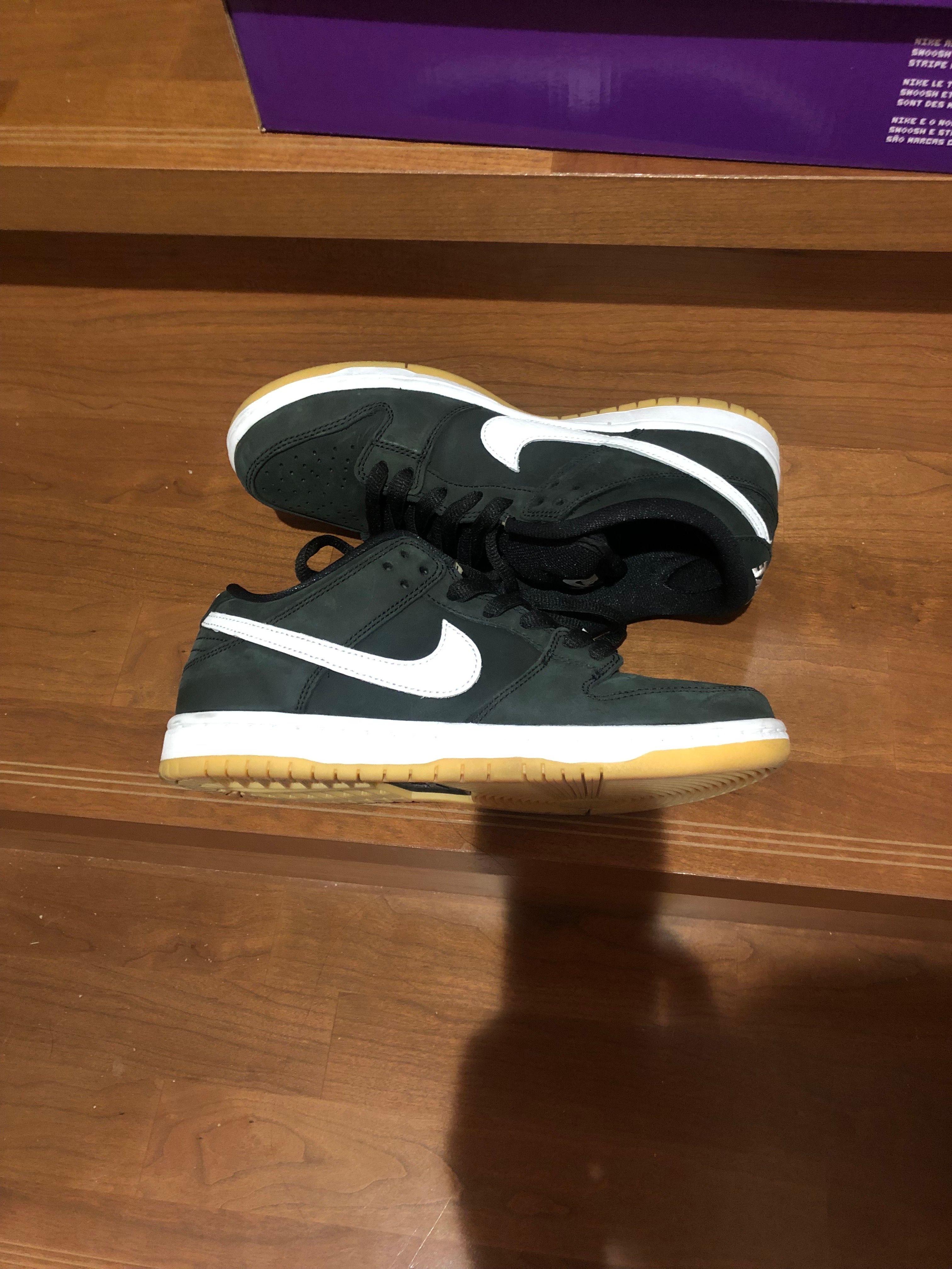 Nike SB Dunk Low Pro "Black/WhiteBlack-Gum Light Brown"