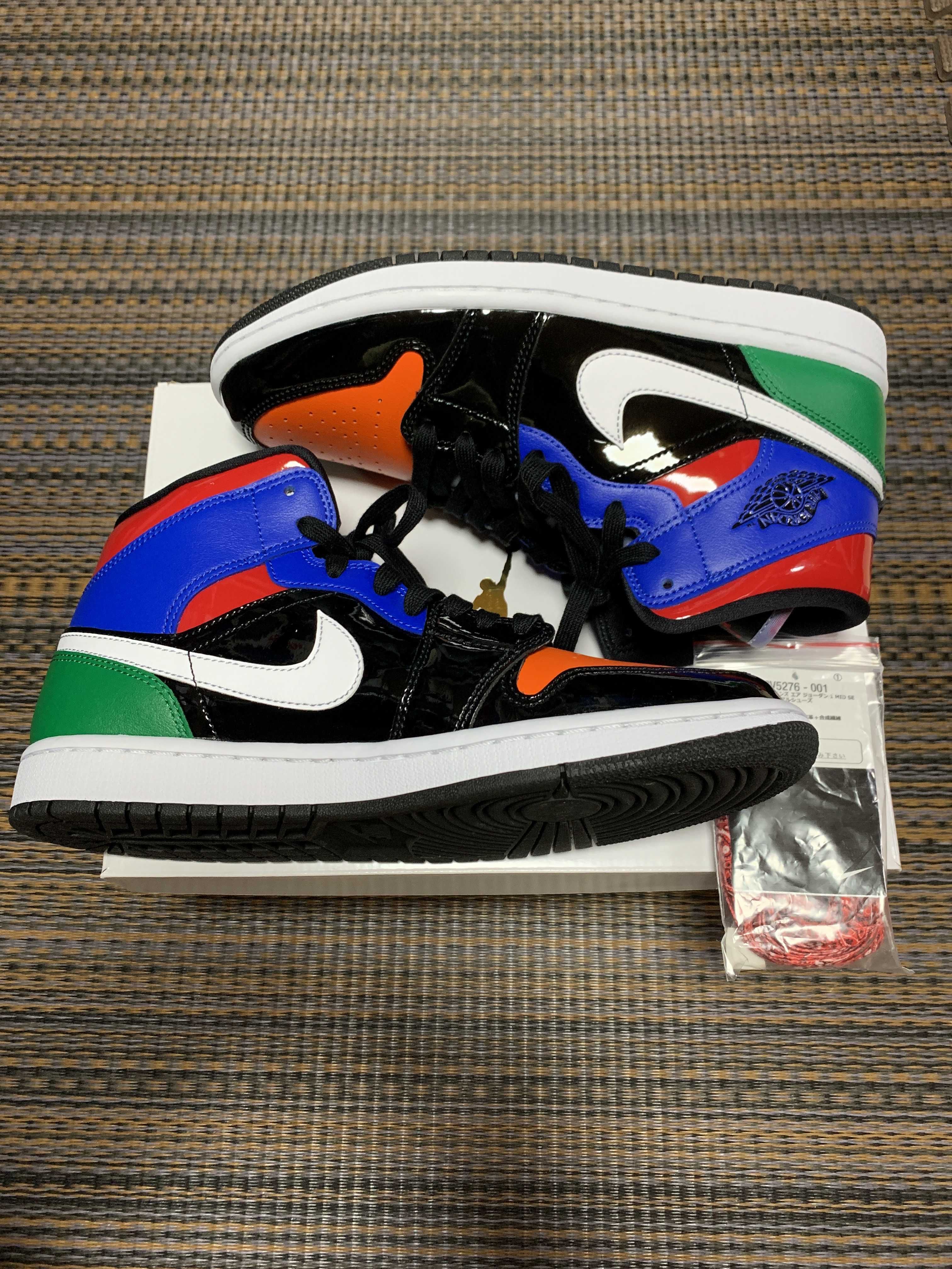 NIKE Women's AIR JORDAN 1 MID "PATENT BLEND"