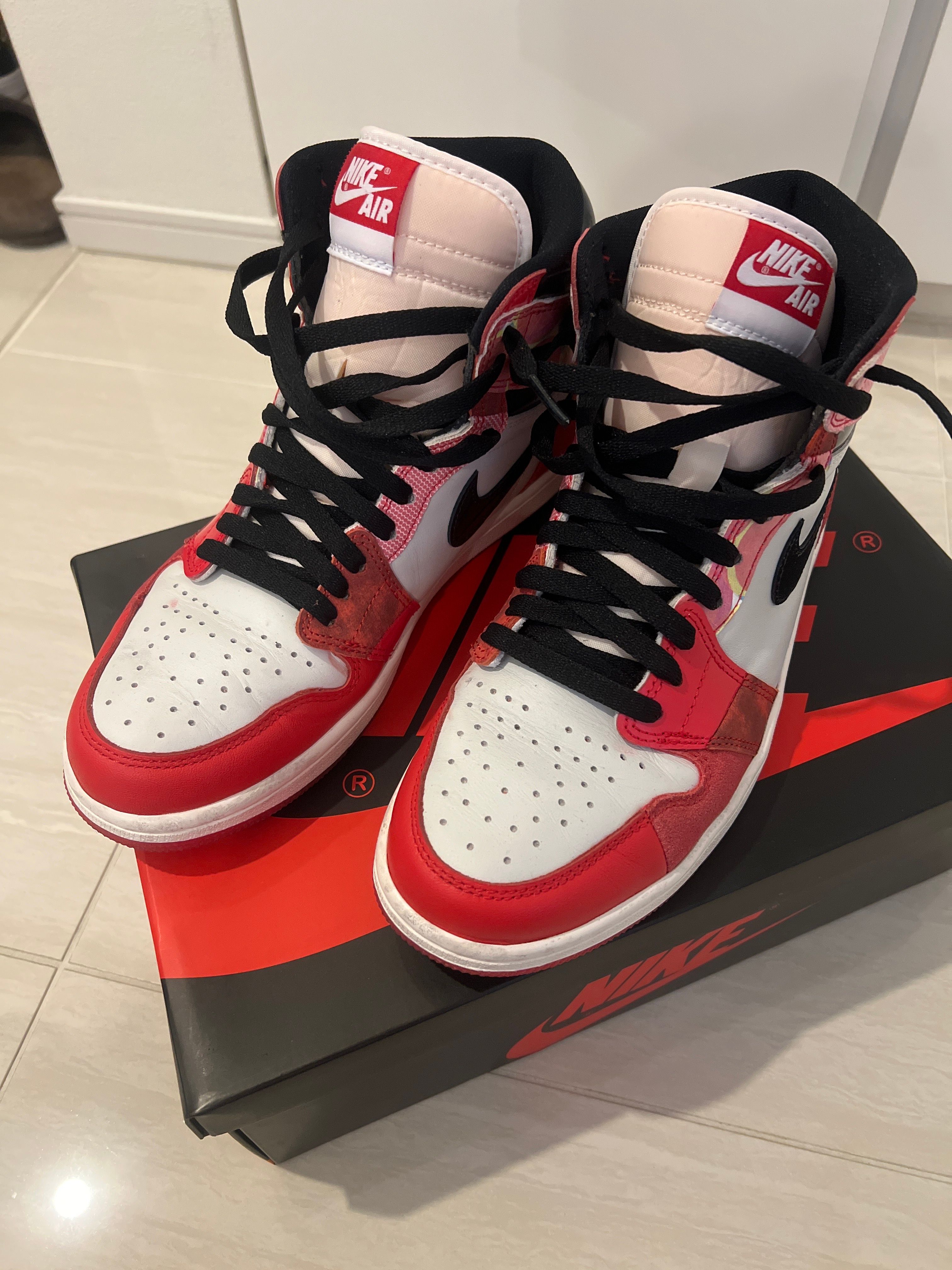 Spider-Man × Nike Air Jordan 1 High OG SP "Next Chapter/Spider-Man:Across the Spider-Verse"