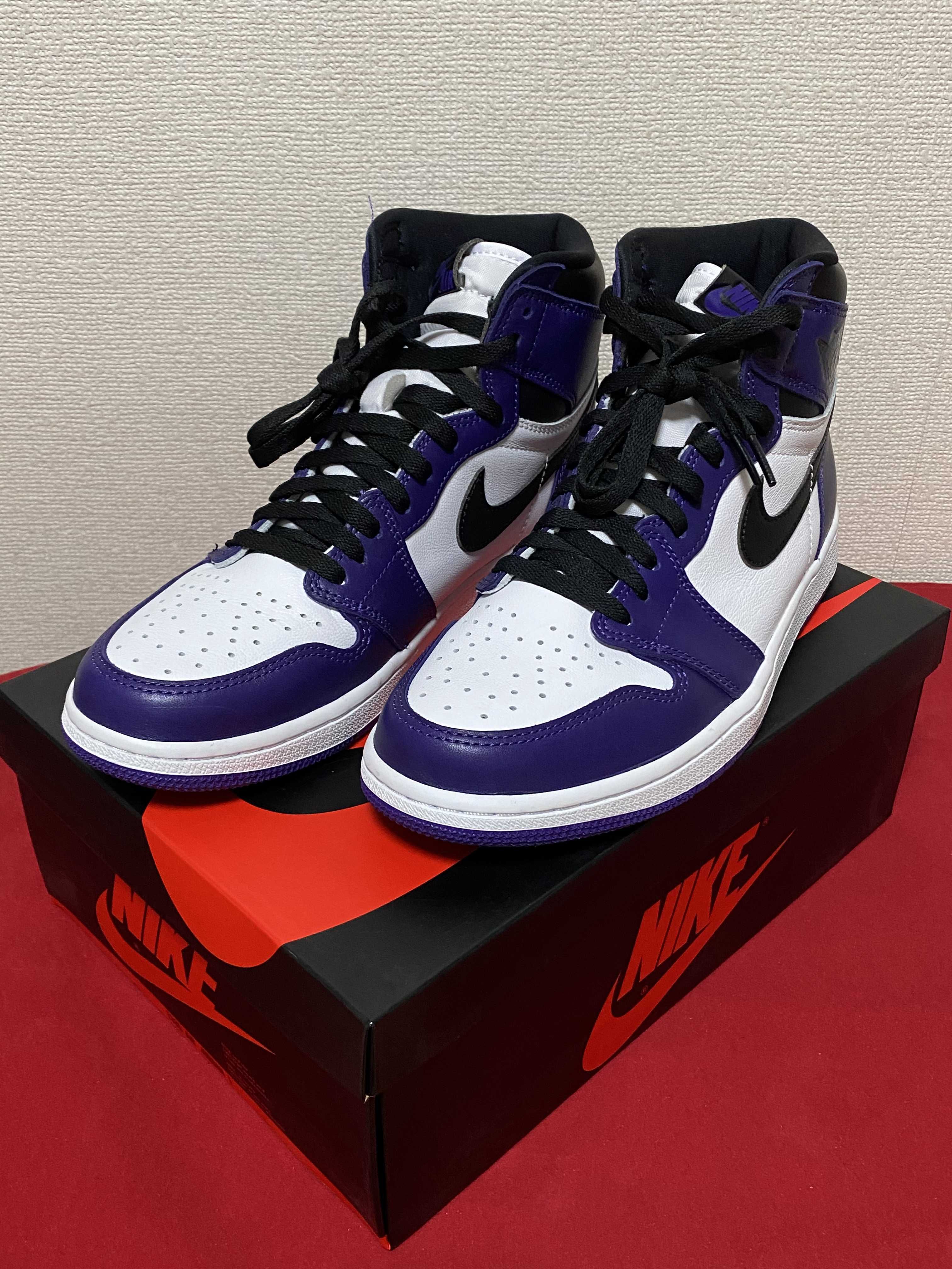 Nike Air Jordan 1 Retro High OG "Court Purple White/Black" (2020)   