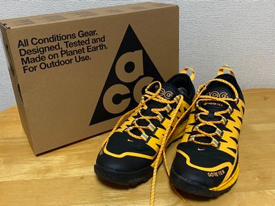 NIKE ACG AIR NASU GORE-TEX "BLACK/LASER ORANGE"