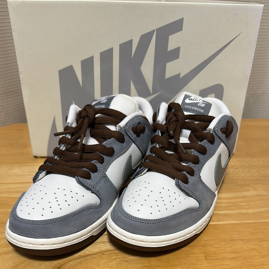 堀米 雄斗(Yuto Horigome) × Nike SB Dunk Low Pro QS "Wolf Grey"