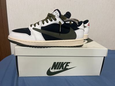 Travis Scott × Nike Women's Air Jordan 1 Low OG "Medium Olive"