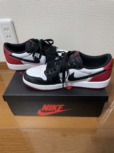 Nike Air Jordan 1 Retro Low OG "Black Toe"