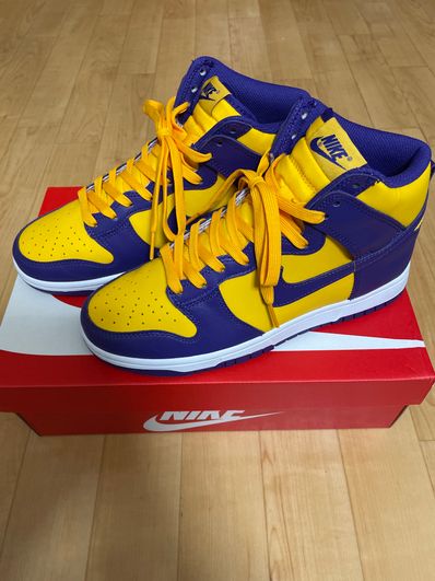 Nike Dunk High Retro "Lakers"
