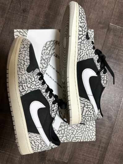 Nike Air Jordan 1 Retro Low OG "Black Cement"