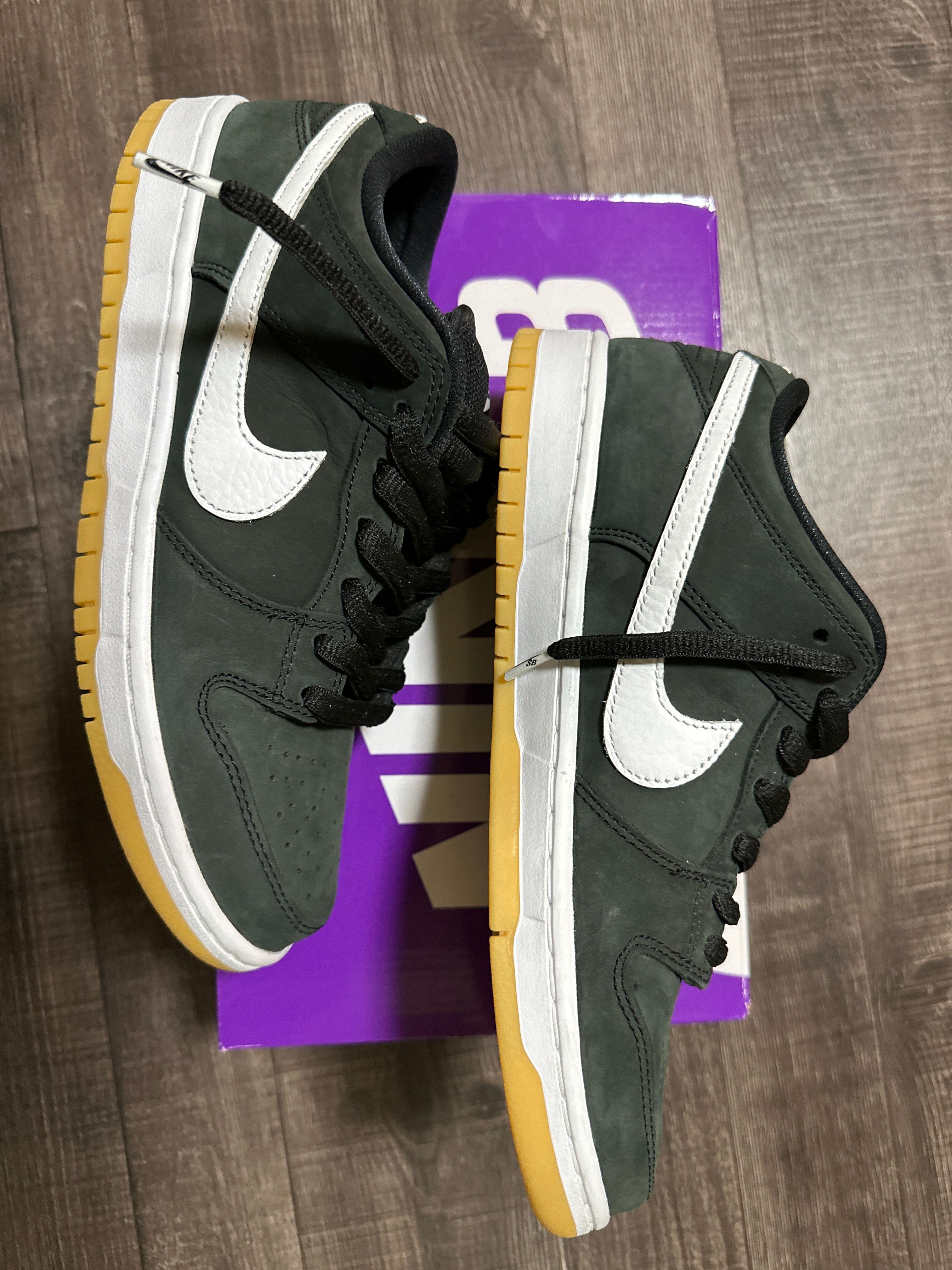 Nike SB Dunk Low Pro "Black/WhiteBlack-Gum Light Brown"