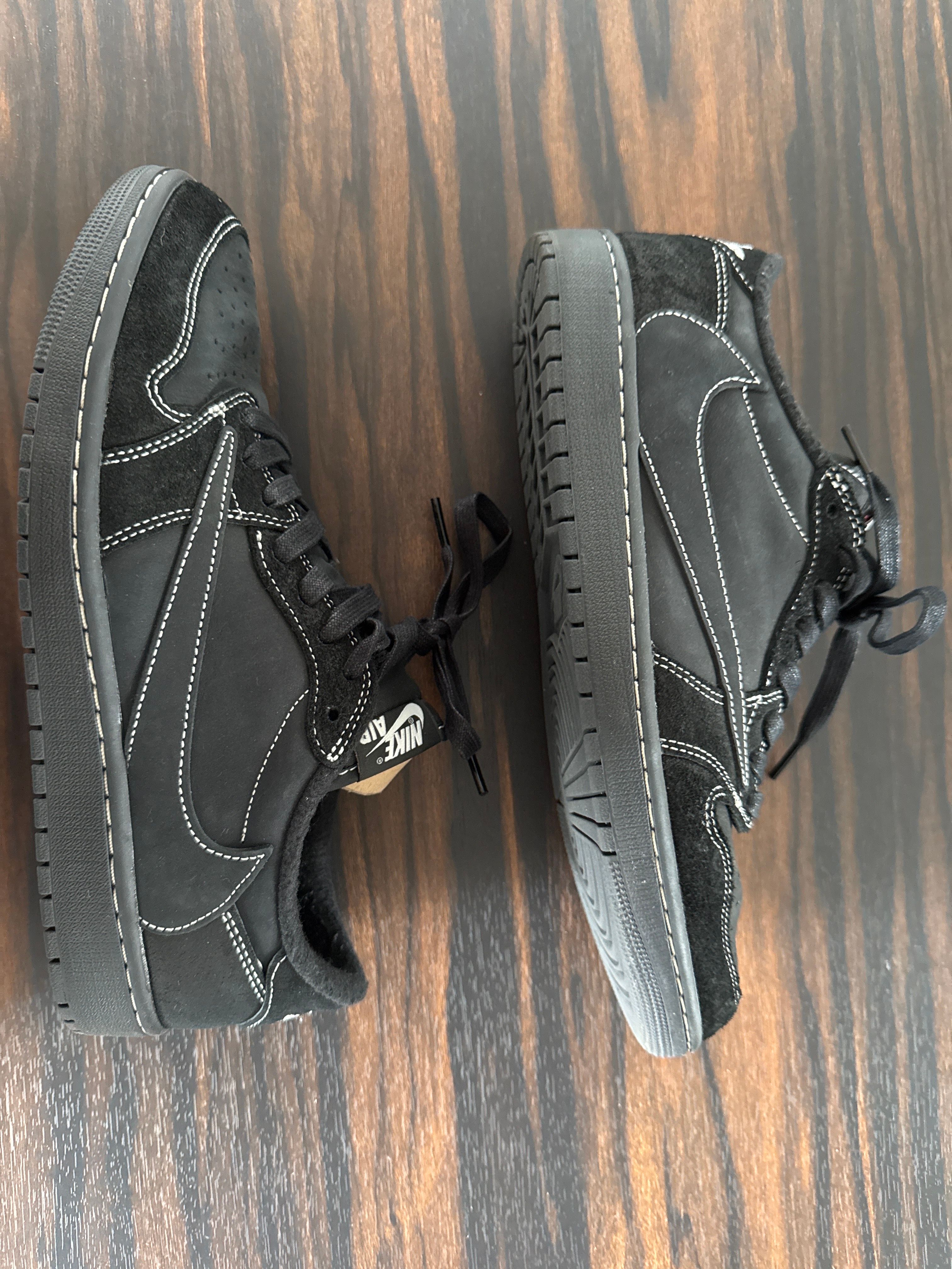 Travis Scott × Nike Air Jordan 1 Low OG SP "Black Phantom"