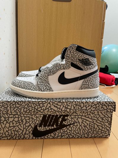 Nike Air Jordan 1 High OG "White Cement/Safari"