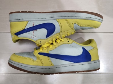 Travis Scott × Nike Women's Air Jordan 1 Retro Low OG "Canary"