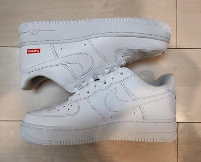 Supreme × Nike Air Force 1 Low "White"