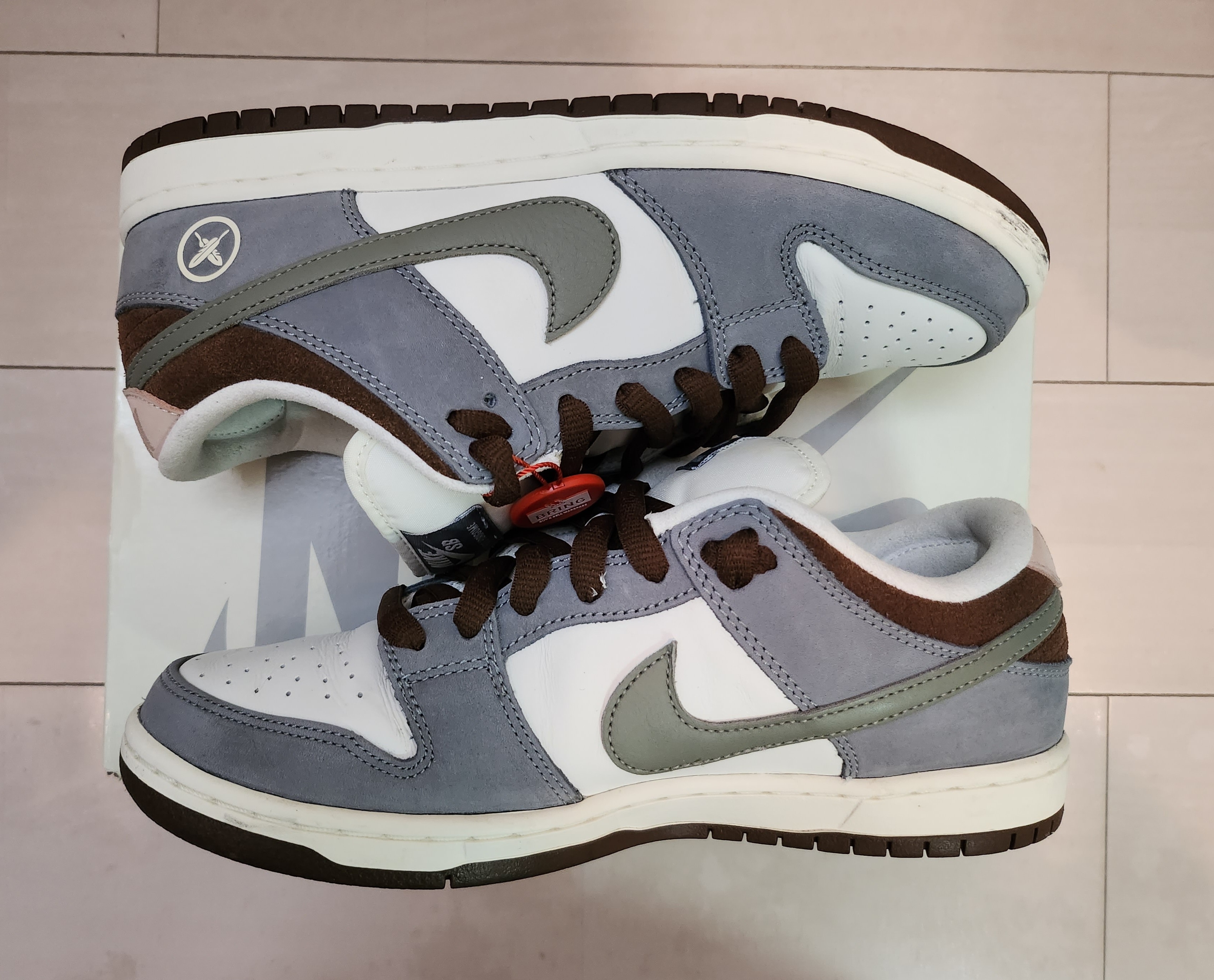 堀米 雄斗(Yuto Horigome) × Nike SB Dunk Low Pro QS "Wolf Grey"